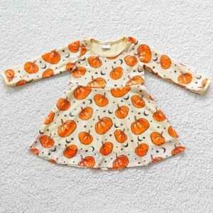 BRAND NEW* Baby Girls Sequin Pumpkin Dress, Fall Dress, Halloween dress, Sequin